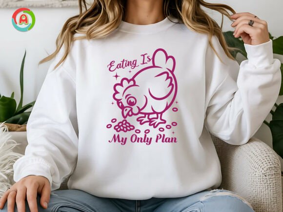 Eating is My Only Plan Funny Chicken Review