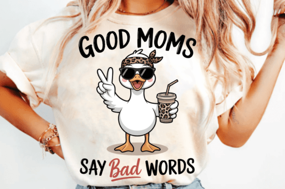 Funny Mama Goose Mom Mother's Day PNG Review
