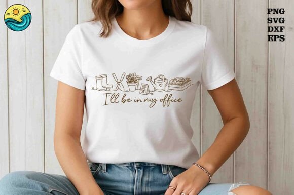 I ll Be in My Garden Office SVG PNG Review