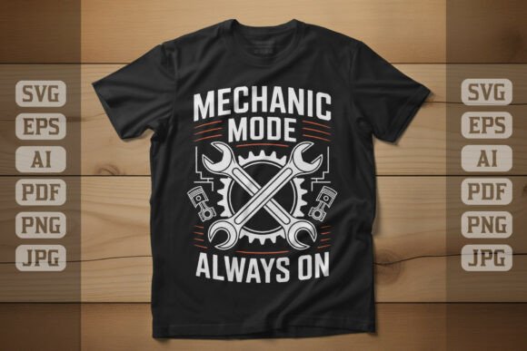 Review: Mechanic Mode Always on T-shirt Design