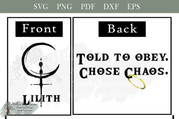 Told to Obey Chose Chaos Goth Witchy Svg Review